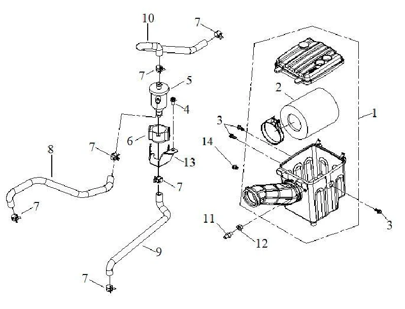 F20 Luftfilterenhet